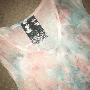 Young Fabulous & Broke tie dye tunic top